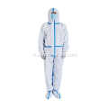 ppe full body isolatie beschermingspak wegwerp overall